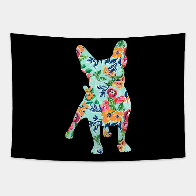 vintage french bulldog pet Tapestry by ShirtsShirtsndmoreShirts