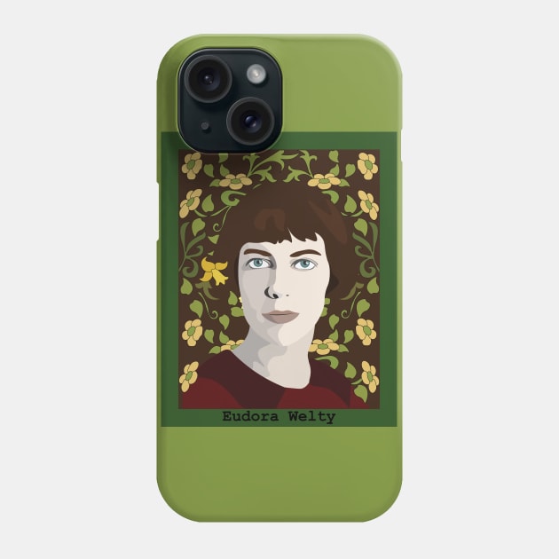 Eudora Welty Phone Case by Goddess of the Bees 