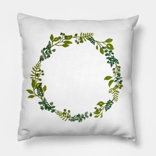 Foliage Wreath Pillow