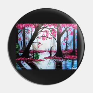 Reflective Lake Pin