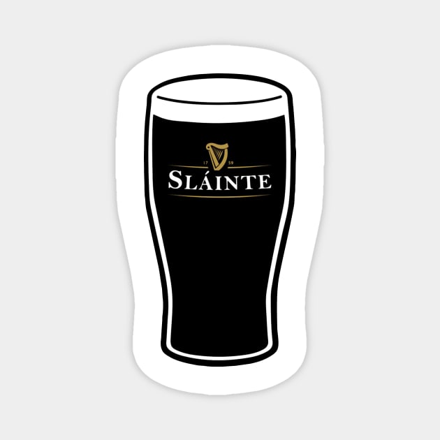 Guinness Slainte Magnet by FreedoomStudio