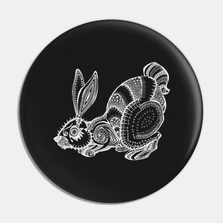 White Rabbit (Inverted) Pin