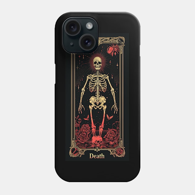 Tarot Collection: Death Phone Case by TheWombatsDen