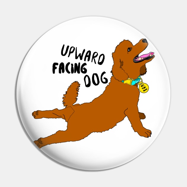 Upward facing dog Pin by M[ ]