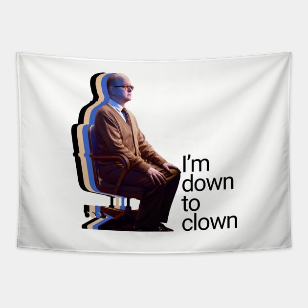 Colin Robinson is Down to Clown, Yo. Tapestry by Xanaduriffic