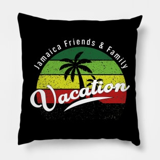 Vacation/Holiday/Trips To Jamaica, Jamaica Flag Pillow