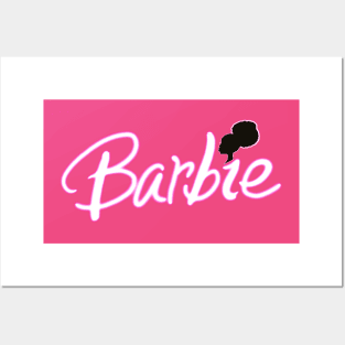 Black Barbie Pink Posters and Art Prints for Sale