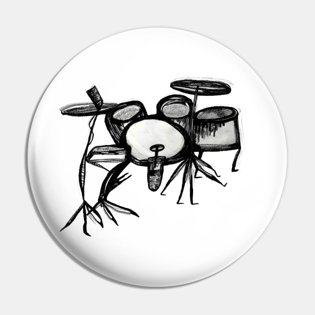 Awkward Drums Pin by IanWylie87