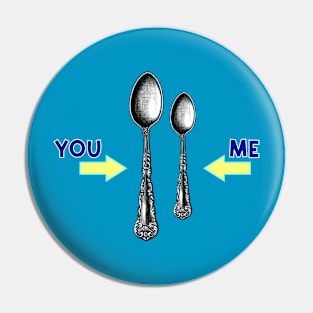 Big Spoon Little Spoon Pin