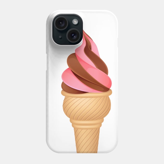 Ice Cream Cone Phone Case by dcohea