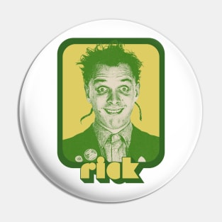 Rick - The Young Ones Retro Fan Art Design Pin