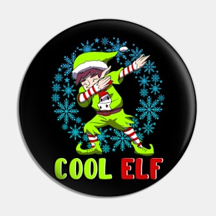 Christmas Cool Elf Pin