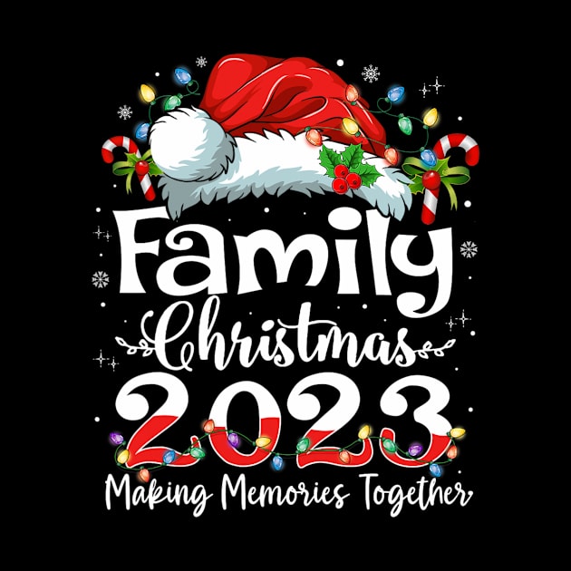 Family Christmas 2023 Matching Squad Santa Elf Funny Xmas by nadenescarpellos