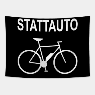 Stattauto Bicycle E-bike Instead Of Car V2 Tapestry