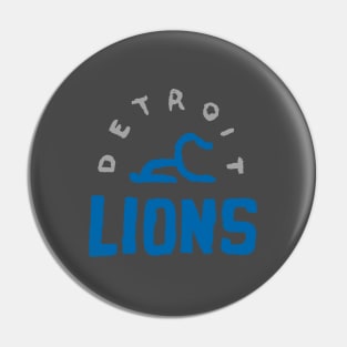 Detroit Lioooons 26 Pin