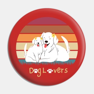 dog lovers Pin