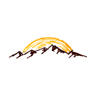 mountain sunset T-Shirt