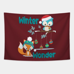 Winter Wonder Tapestry