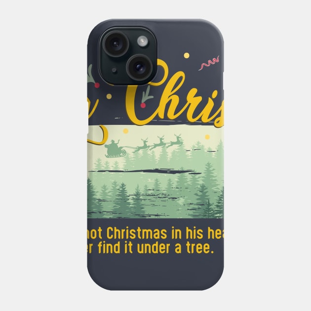 Christmas Vacation Quote Can I Refill Your Eggnog Phone Case by Meryarts
