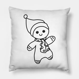 Gingerbread simple Pillow