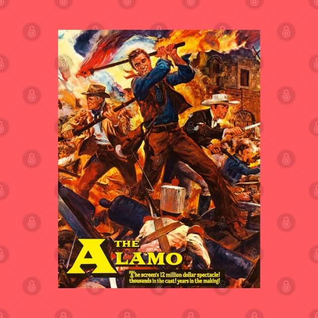 The Alamo (1960) Poster by MovieFunTime