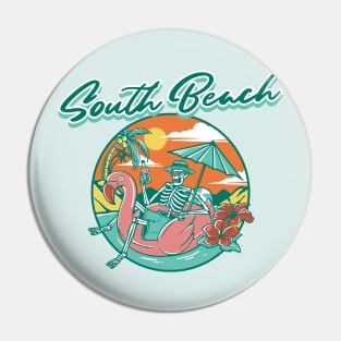 South Beach Summer Pin