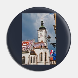 St. Mark's Church, Zagreb, Croatia Pin