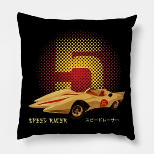 Mach 5 go go go Pillow