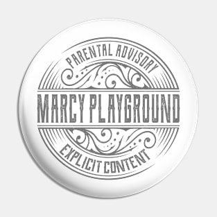 Marcy Playground Vintage Ornament Pin