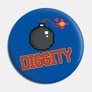 OG 8 BIT FUN - Bomb Diggity! Pin