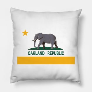 Oakland Baseball Republic Pillow