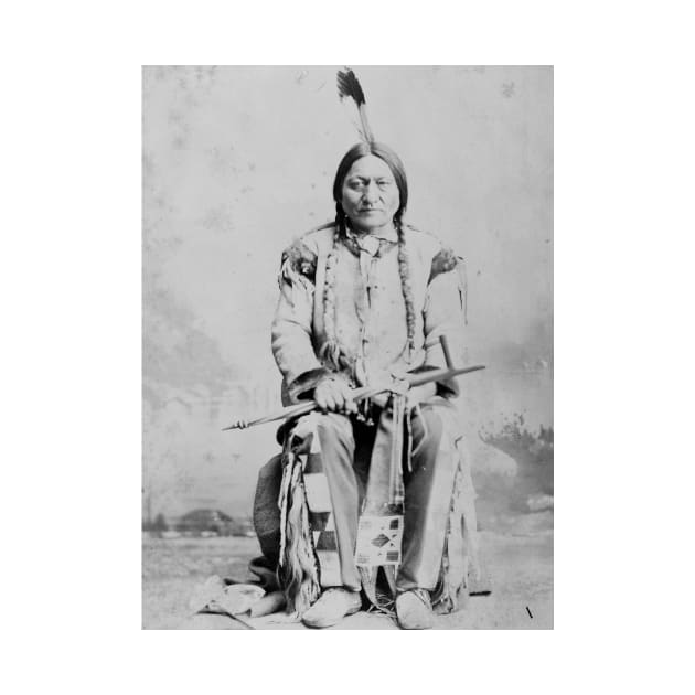 Vintage Chief Sitting Bull Native American Photograph by pdpress