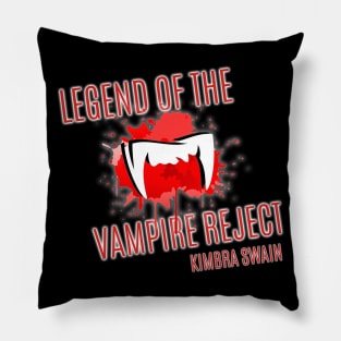 Legend of the Vampire Reject Logo Shirt Pillow