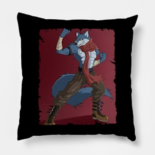 MAN WOLF DRAGON BALL MERCH VTG Pillow