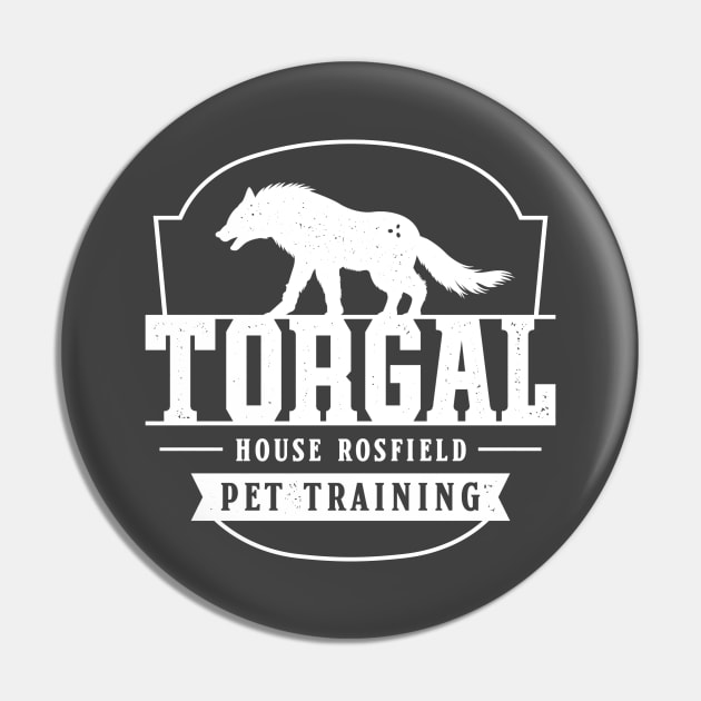 Torgal Pet Training Emblem Pin by Lagelantee