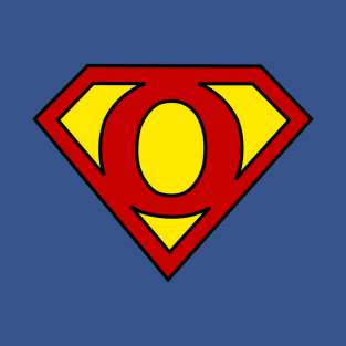 Superhero Symbol Letter O T-Shirt