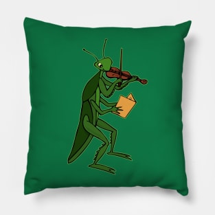 Playing Mantis #2 Pillow