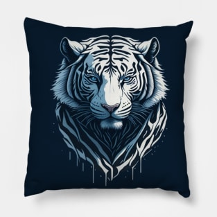 white tiger Pillow