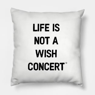 german denglish - the wish concert Pillow