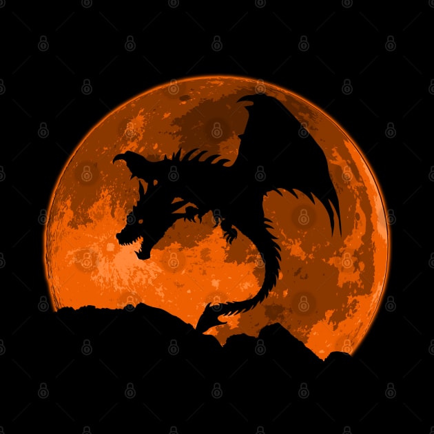 Moon Dragon by nickbeta