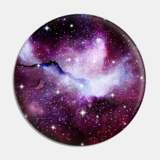 Colorful Universe Nebula Galaxy And Stars Pin