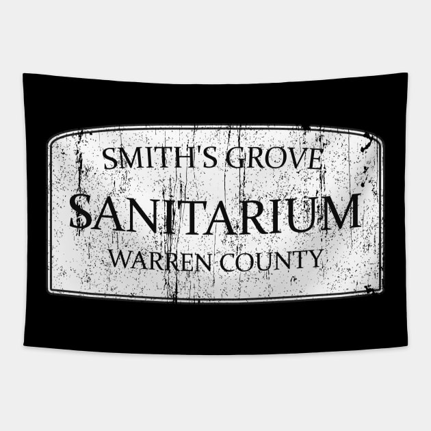 Smith's Grove Sanitarium Warren County Tapestry by AR DESIGN