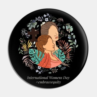 international women's day 2023 embrace equity 2023 Pin