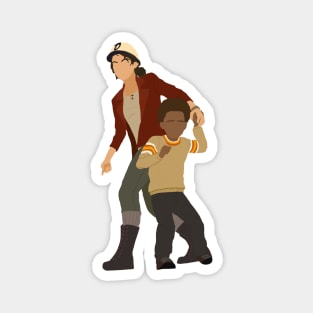 The Walking Dead The Final Season Clementine and AJ Magnet
