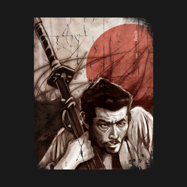 Toshiro Mifune by Dustin Resch