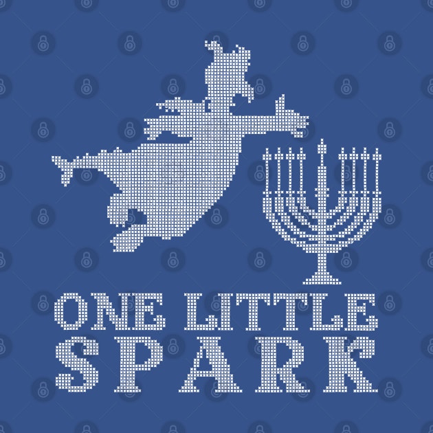 One Little Spark - Hanukkah by onarolltees