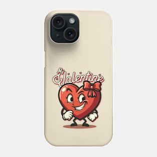 My Valentine // Vintage Heart Design Phone Case