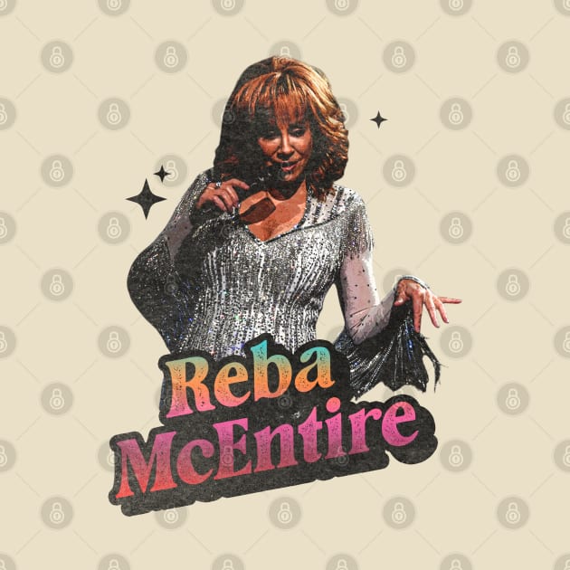 Reba McEntire // 90s Retro Classic Design by Chicken Allergic