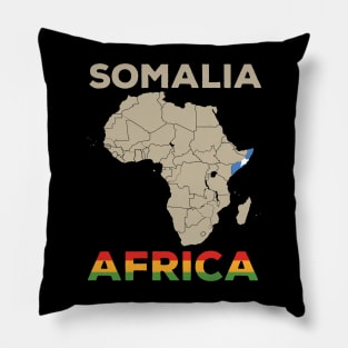 Somalia-Africa Pillow