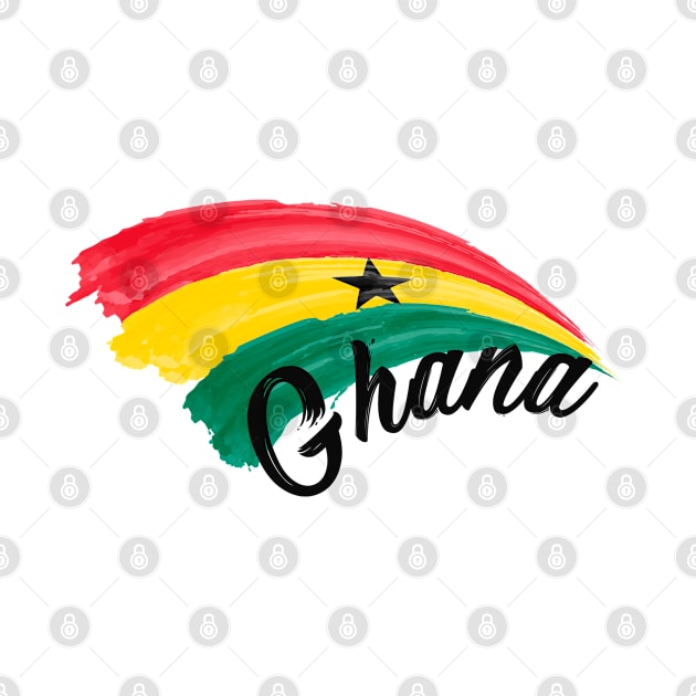 Ghana flag by SerenityByAlex